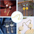 1800Pcs 6 Colors Earring Hooks Set for Jewelry Making,French Hook Earrings Findings Hypoallergenic Ear Wires Fish Hooks with Jump Rings and Earrin...
