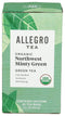 Allegro Tea, Organic Northwest Minty Green Tea Bags, 20 ct...