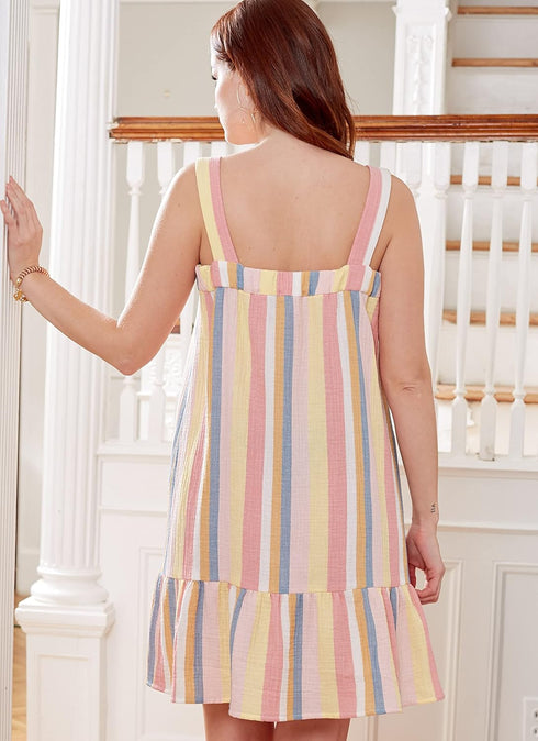 McCall's Misses' Sundress Sewing Pattern Kit, Code M8213, Sizes XS-S-M, Multicolor...