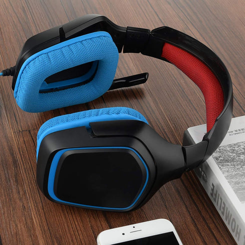 Geekria Mesh Fabric Headband Pad Compatible with Logitech G430, G930, F450, Headphones Replacement Band, Headset Head Top Cushion Cover Repair Par...