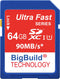 64GB Ultra Fast 90MB/s Memory Card for Panasonic Lumix DC-FZ82 Camera, Class 10 SD SDXC...