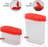 SIGNORA WARE Spice Jars with Lids -8 and 4 oz Refillable Empty Airtight Spice/Seasoning Containers Set -2 way Pour/Sift Shaker Lids Clear Plastic ...