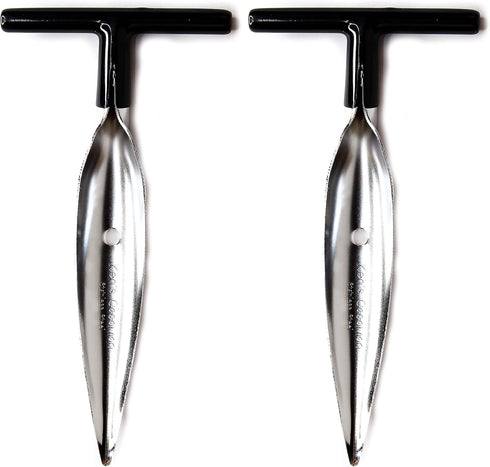 2 qty - Ken's CocoMon Coconut Opener Tool for Fresh GREEN Young Fruit Black Rubber Handle EZ Easy Grip SAFE (2 CocoMons)...