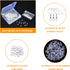 360 Pcs 925 Sterling Silver Earring Hooks Kit?Include Ear Wires Hypo-allergenic Earring Fish Hooks, Open Jump Rings, Clear Silicone Earring Backs ...