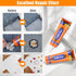 2 Pack Fabric Glue Permanent, 60ML/2.02oz Washable Clear Clothing Glue, Super Fabric Glue for Rhinestones, Patches, Clothes, Denim, Leather, Polye...