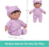 GUND Baby Sustainable Baby Doll, Plush Doll Made from Recycled Materials, for Babies and Newborns, Purple, 12”...
