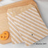 VGOODALL 120PCS Flat Paper Bags, 5 x 7 Inch Popcorn Bags Cookie Bags Kraft Paper Bags Striped Snack Bags Treat Bags for Snacks Cookies...