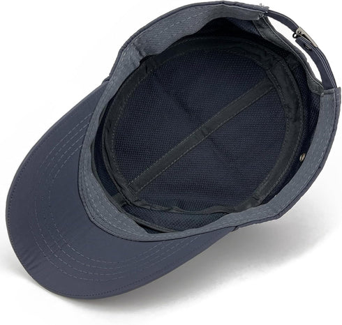 Waterproof Army Cadet Caps for Men Quick Dry Military Cadet Hats for Women Flat Top Patrol Castro Corps Dad Hat...