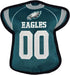 The 1st Ever Tough but Smooth Dog Toy NFL Philadelphia Eagles Football Jersey Tough Pet Toy. A Premium Quality Doggie Toy with Built-in Squeaker. ...