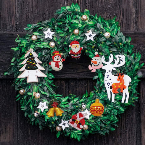 30pcs Mini Christmas Ornaments for Mini Tree Decorations Small Christmas Ornaments Resin Miniatures for Craft Christmas Decor...