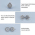 arricraft 10pcs Cage Pendants, Brass Locket Charms, Chime Ball Pendants, Locket for Necklaces Jewelry Making Supplies-Antique Silver...