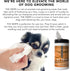 Pride and Groom The Swipe – Soothing Coat Grooming Dog and Pet Wipes with Signature Scent for Quick Cleaning & Deodorizing Face, Paw, Fur in Betwe...