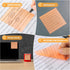 Transparent Sticky Notes with Christmas Gift Box, 6 Pads 3x3 Inch Bright Lined & White Clear Translucent See Through Post Waterproof Self-Adhesive...