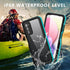 Hllhunkhe for Samsung Galaxy A03S Waterproof Case with Built-in Screen Protector - Rugged Full Body Underwater Dustproof Shockproof Drop Proof Pro...