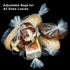 Bread Bags with Ties, Reusable, Clear Bags and Ties, Bread Bag For Homemade Bread And Bakery Loaf Adjustable Reusable (50)...