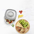 Glad GladWare Home Mini Round Food Storage Containers - Small Meal Container Holds up to 4 Ounces of Food - Lock Tight Seal, 8 Count...