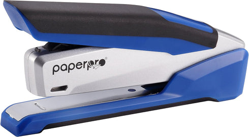 PaperPro - 1116 - inPOWER+ 28 Premium Stapler with Built-in Staple Remover, 28 Sheets, Full-Strip, Blue/Silver...