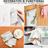 Qilmy Kitchen Dish & Tea Towel Dragonfly Reusable Cloths for Cooking and Drying Dishes for Home Kitchen Cleaning, 28x18in-4 PCS...