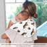 German Shepherd Dog Muslin Burp Cloths for Baby 1 Pack Soft 100% Cotton Baby Washcloths Bibs for Boy Girl...