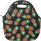 Neoprene Lunch Bag for Kids, Insulated Lunch Box Tote for Women Men Adult Teens Boys Teenage Girls Toddlers (Pineapple Black)...