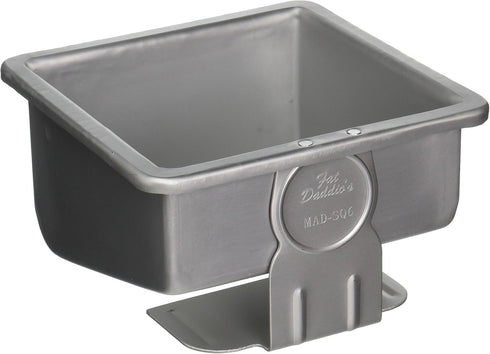 Fat Daddio's Mad Dadder Square Aluminum Cake Pan, 6 Inch...