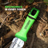 GK01 Hori Hori Garden Knife, Full Tang Gardening Knife with 7.1" Stainless Steel Double-Edged Blade, Heavy Duty Gardening Hand Tool for Weeding an...