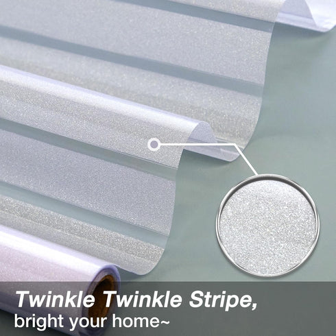 Viseeko Window Privacy Film: Frosted Glass Window Film Window Cling Privacy Film Door Window Covering Day and Night Privacy Window Film Heat Block...