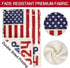 Trump 2024 Flag 12x18 Double Sided Garden Flag American Patriotic USA Flag - Take America Back Garden Flags for Outside Lawn Decor Yard Flag for D...