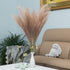 UiiziC Faux Pampas Grass Dried Fluffy Artificial 6pcs 35" Ascendant Grass for Vase Fillers Wedding Party Bouquets Home Hotel Centerpieces Decor (B...