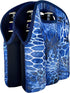 Koverz - #1 Neoprene Insulated 6-Pack Carrier, Beer Bottle Carrier, Six-Pack Tote - Blue Aquatint by Jason Mathias...