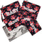 6 Pcs Diaper Bag Organizing Pouches Set Floral Print, Insert for Clothes, Bottles, Wet Bag Cloth Diapers, & Baby Essentials Clutchb Waterproof Wet...