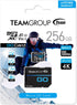 TEAMGROUP GO Card 256GB Micro SDXC UHS-I U3 V30 4K for GoPro & Action Cameras High Speed Flash Memory Card with Adapter for Outdoor, Sports, 4K Sh...