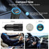 Car Charger USB C 3-Pack, Ancekoy 38W Dual Port PD + QC 3.0 Car Charger Adapter Fast Charging Cigarette Lighter USB Charger Adapter for iPhone 15 ...