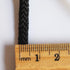 Blank Bolo Tie Parts Kit Round Slide Textured Tips Black Cord DIY Silver Tone Tone Supplies for 4 Ties...