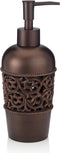 Essentra Home Bronze Liquid Soap Dispenser for Bathroom, Bedroom or Kitchen. Also Great for Hand Lotion and Essential Oils....