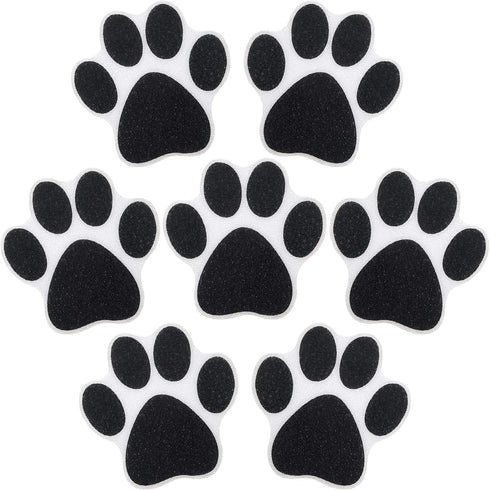 Mudder 20 Pcs Non Slip Bathtub Stickers Shower Floor Sticker Safety Adhesive Paw Decals Treads for Tubs Anti Slip Applique for Bathtub Bathroom Po...