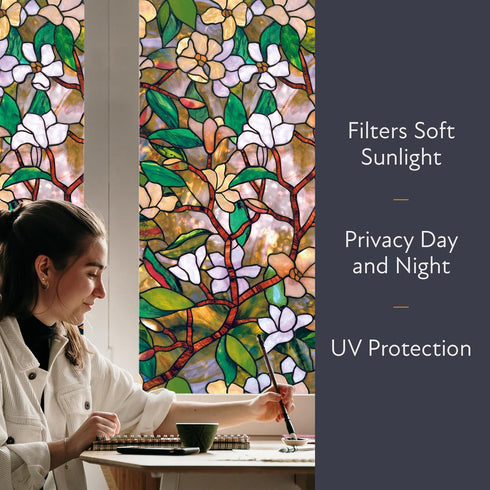 artscape Magnolia Window Film 24" x 36"...