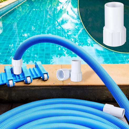 1-1/2 Inch Pool Vacuum Hose Cuff Swimming Pool Replacement Cuff Vacuum Hose Threaded Cuff Pool Cleaning Tools Accessories for Spiral Wound Vacuum ...