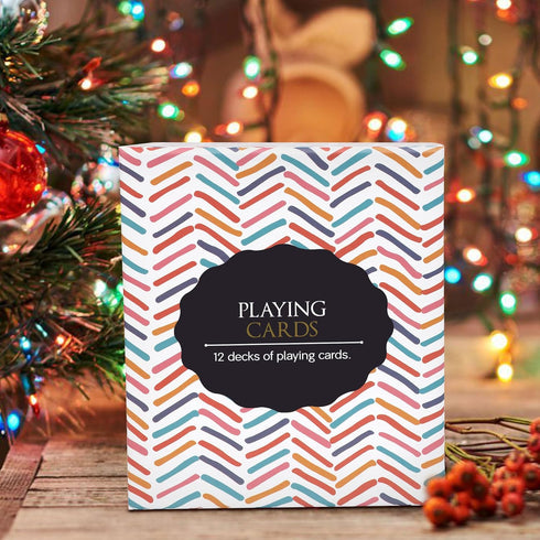 Playing Cards 12 Pack,Decks of Cards,Poker Cards Set,Standard Playing Cards Bulk with 6 Unique Colors,Card Games for Adults and Family,Suitable fo...