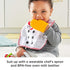 Fisher-Price Cutest Chef Gift Set, 4 cooking-themed baby toys with wearable bib and teether for babies ages 3 months and older...