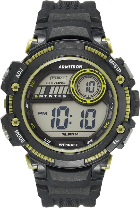 Armitron Sport Men's Digital Chronograph Resin Strap Watch, 40/8439...