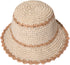 boderier Straw Hats for Women Color Trim Straw Bucket Sun Hat Floppy Straw Beach Hat Packable Summer Vacation Accessories...