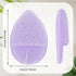 2 PCS Facial Sponge Konjac Glove Bath Sponge Gentle Exfoliating Pads Wash Reusable Puff for Daily Face Deep Pore Cleansing Blackheads Dead Skin, M...