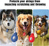Airtag Dog Collar,Silicone Tracking Airtag Dog Collar Holder, Durable and Lightweight Airtag Collar for pet,Apple AirTag for pet Collar (2 pack)(R...