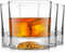 JoyJolt Everyday Whiskey Glasses - 10oz Old Fashioned Glasses, Set 4 Crystal Scotch Glasses, Rocks Glass, Bourbon Glasses, Liquor Glasses, Cocktai...