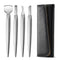 FERYES Pedicure Knife Ingrown Toenail Kit, 4 PCS Professional Pedicure Tool Kit, Top Notch Foot Blade (Leather case included)...