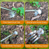 Weeding Artifact Uprooting Weeding Tool, Upgraded Garden Weeding Tools Packaged in Carton, Stainless Steel/Manganese Steel Forged Weed Puller 4 Te...