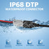 4WDKING 2 Pin DT DTP Female Wiring Harness, IP68 Waterproof, 16 AWG Automotive Electrical Connector for LED Light Bar Work Light Replacement...