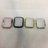 Compatible with Apple Watch Case 44mm 40mm, Super Thin PC Plated Bumper Protector Shiny Cover Lightweight Slim Shell Shockproof Frame Accessories ...
