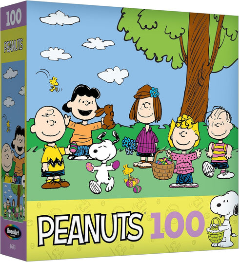 RoseArt - Peanuts - Easter Fun - 100 Piece Jigsaw Puzzle for Kids and Adults...